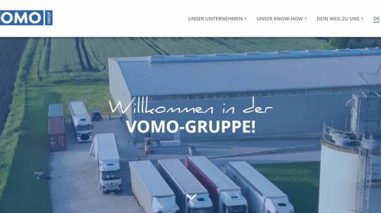 Neue Website im Aufbau -> zu finden unter www.vomo-group.com