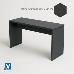 BT60 - Stehtisch 180x60x110 cm anthrazit