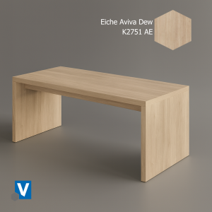 BT85 - Bankett-Tisch 185x85x75 cm Eiche hell