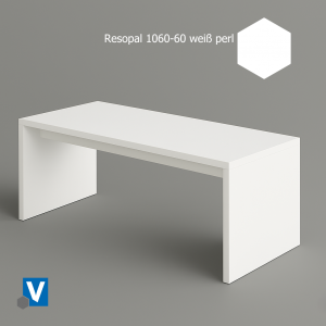 BT85 - Bankett-Tisch 185x85x75 cm weiß