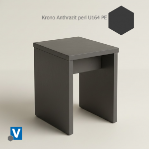 BT60 - Sitztisch 60x60x75 cm anthrazit